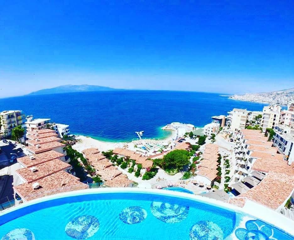 Bougainvill Sunset Villa Sarandë Exterior foto